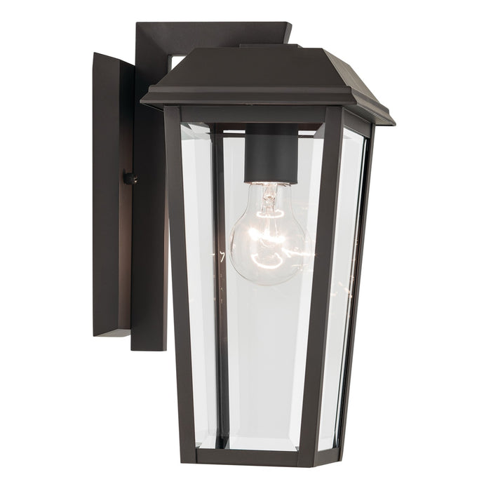 Kichler 59118OZ One Light Outdoor Wall Mount, Olde Bronze