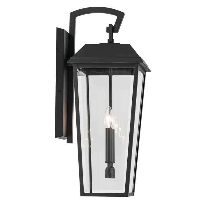 Kichler 59120BKT Two Light Outdoor Wall Mount, Textured Black