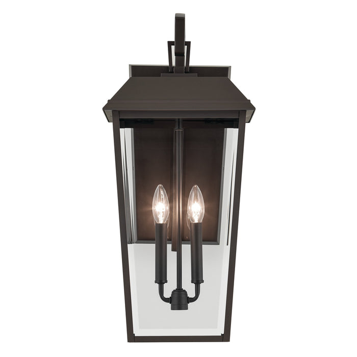 Kichler 59120OZ Two Light Outdoor Wall Mount, Olde Bronze