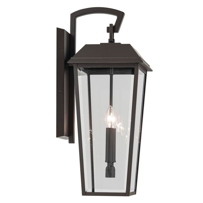 Kichler 59120OZ Two Light Outdoor Wall Mount, Olde Bronze