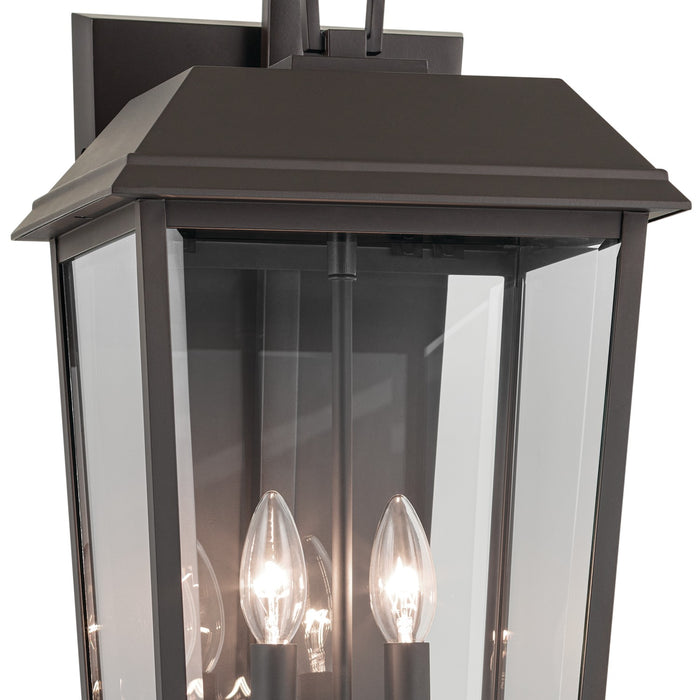 Kichler 59120OZ Two Light Outdoor Wall Mount, Olde Bronze