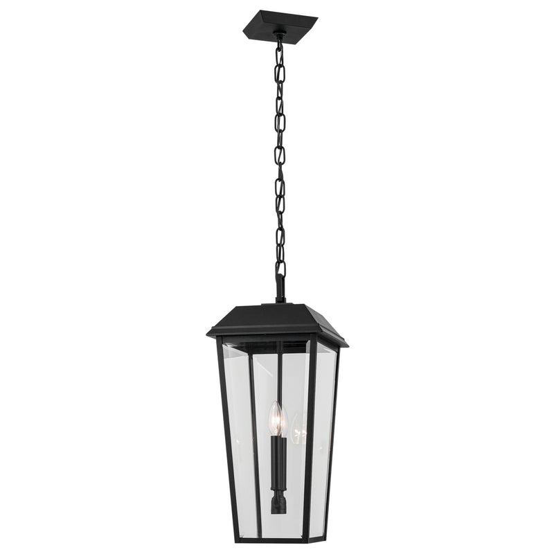 Kichler 59122BKT Two Light Outdoor Pendant, Textured Black
