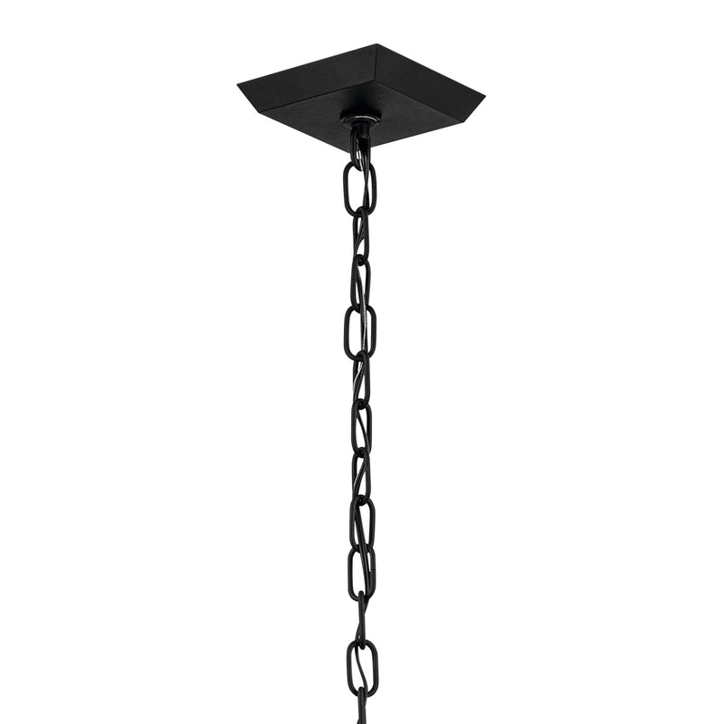 Kichler 59122BKT Two Light Outdoor Pendant, Textured Black