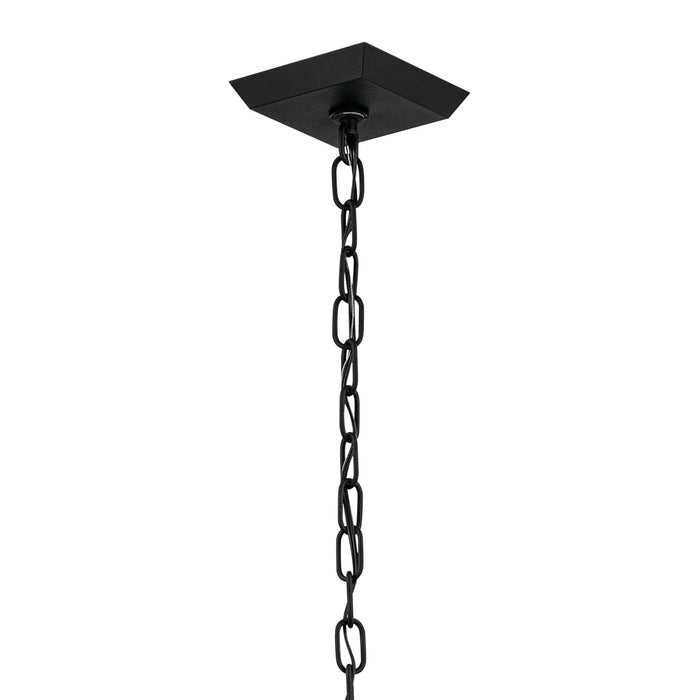 Kichler 59122BKT Two Light Outdoor Pendant, Textured Black