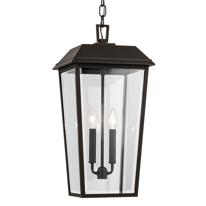 Kichler 59122OZ Two Light Outdoor Pendant, Olde Bronze