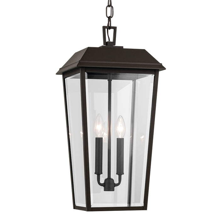 Kichler 59122OZ Two Light Outdoor Pendant, Olde Bronze