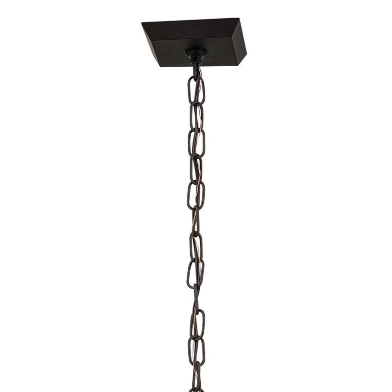 Kichler 59122OZ Two Light Outdoor Pendant, Olde Bronze