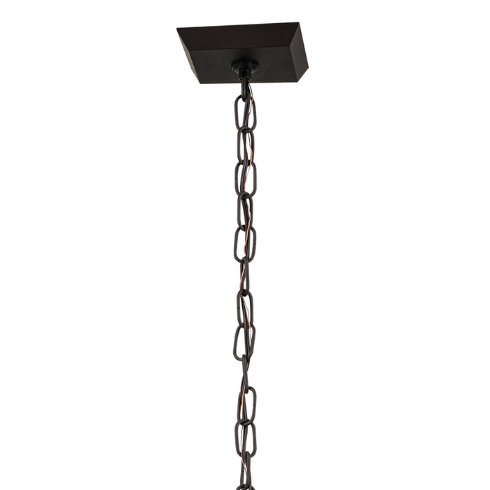 Kichler 59122OZ Two Light Outdoor Pendant, Olde Bronze