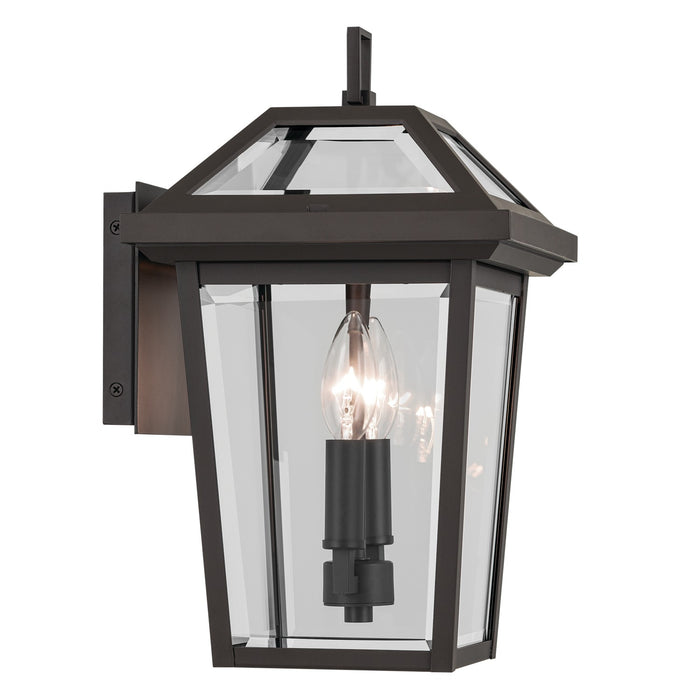 Kichler 59125OZ Two Light Outdoor Wall Mount, Olde Bronze
