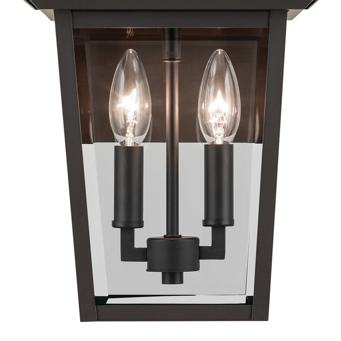 Kichler 59125OZ Two Light Outdoor Wall Mount, Olde Bronze
