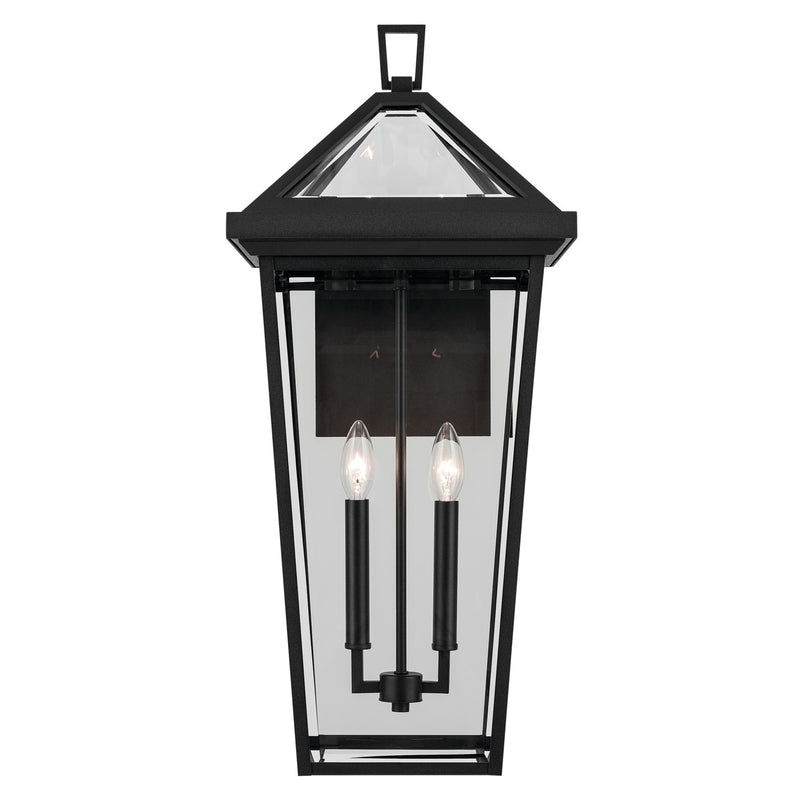 Kichler 59127BKT Two Light Outdoor Wall Mount, Textured Black