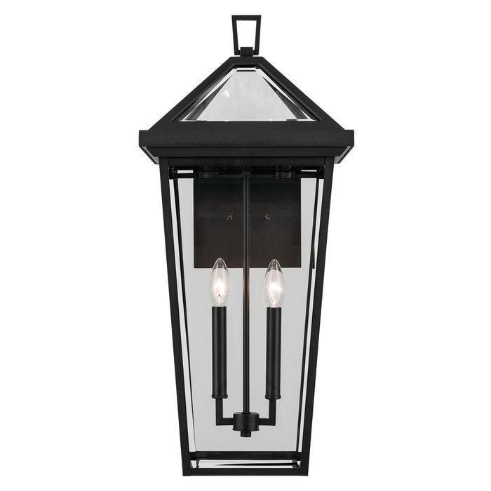 Kichler 59127BKT Two Light Outdoor Wall Mount, Textured Black