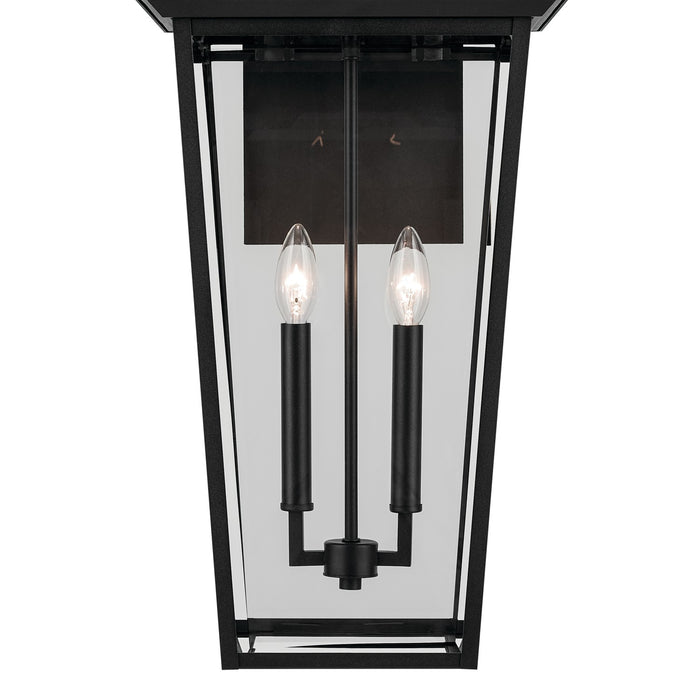 Kichler 59127BKT Two Light Outdoor Wall Mount, Textured Black