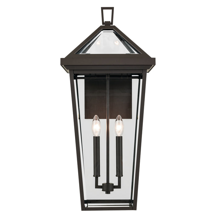 Kichler 59127OZ Two Light Outdoor Wall Mount, Olde Bronze