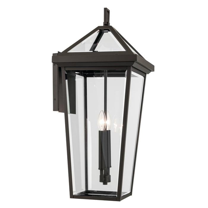 Kichler 59127OZ Two Light Outdoor Wall Mount, Olde Bronze