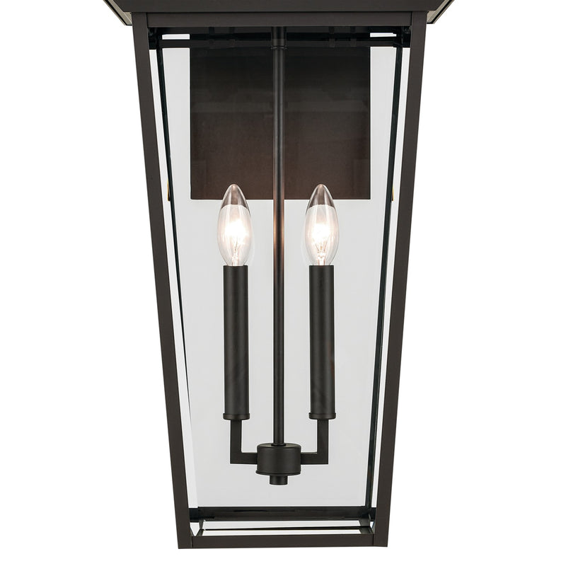 Kichler 59127OZ Two Light Outdoor Wall Mount, Olde Bronze