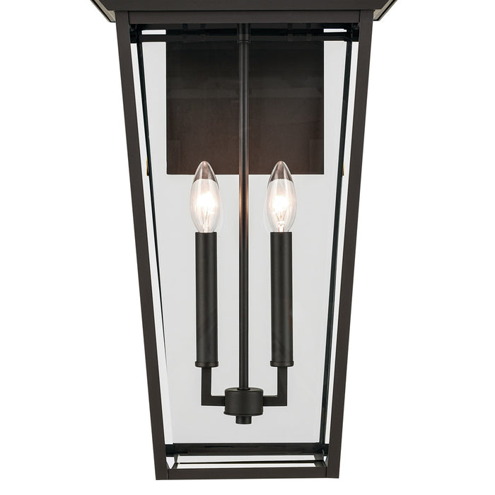 Kichler 59127OZ Two Light Outdoor Wall Mount, Olde Bronze