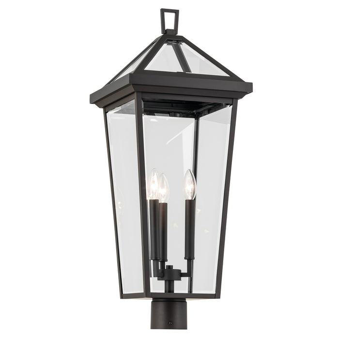 Kichler 59129OZ Three Light Outdoor Post Mount, Olde Bronze