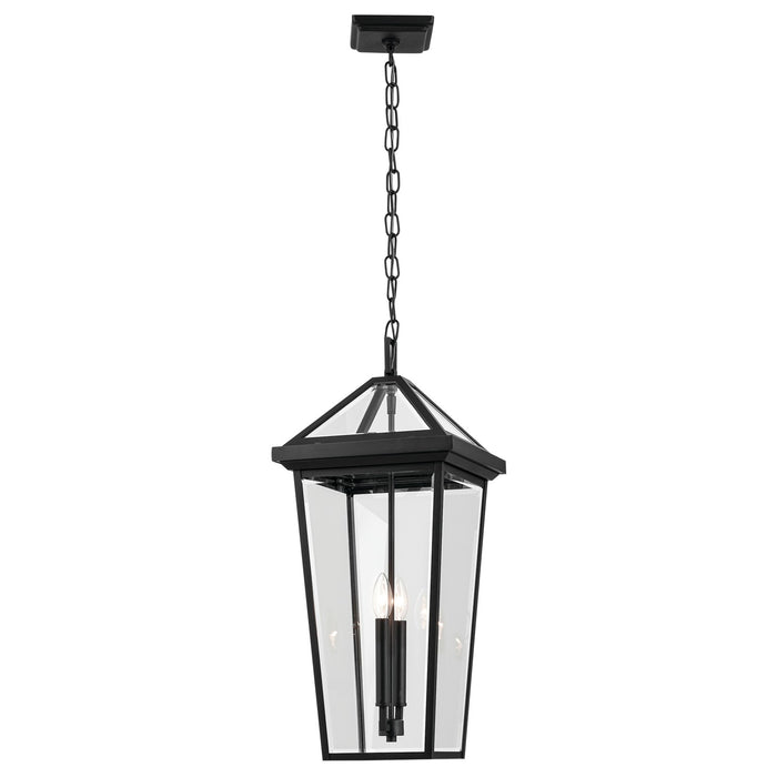Kichler 59130BKT Two Light Outdoor Pendant, Textured Black