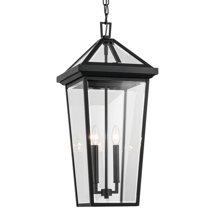 Kichler 59130BKT Two Light Outdoor Pendant, Textured Black