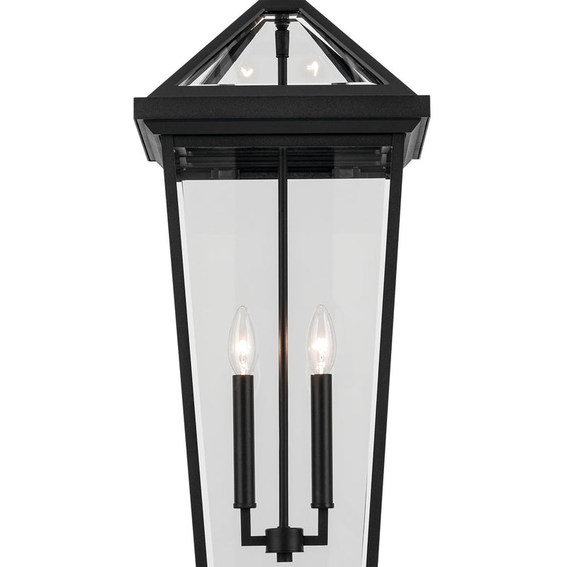 Kichler 59130BKT Two Light Outdoor Pendant, Textured Black