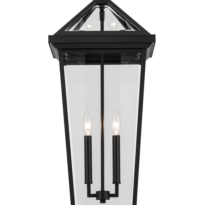 Kichler 59130BKT Two Light Outdoor Pendant, Textured Black