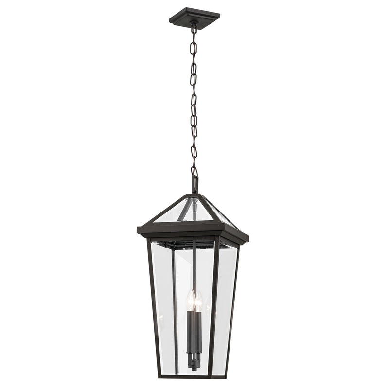 Kichler 59130OZ Two Light Outdoor Pendant, Olde Bronze