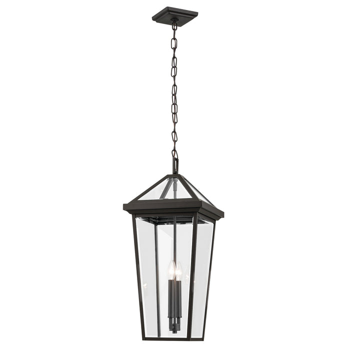 Kichler 59130OZ Two Light Outdoor Pendant, Olde Bronze