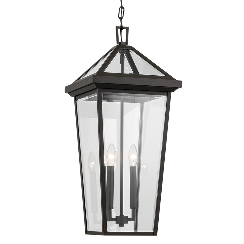 Kichler 59130OZ Two Light Outdoor Pendant, Olde Bronze