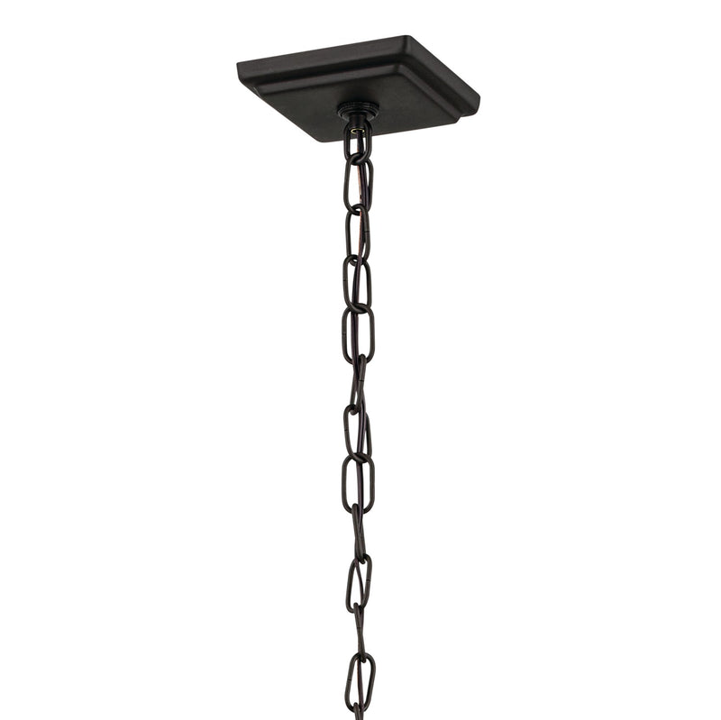 Kichler 59130OZ Two Light Outdoor Pendant, Olde Bronze