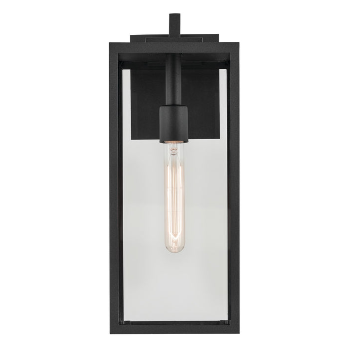Kichler 59112BKT One Light Outdoor Wall Mount, Textured Black