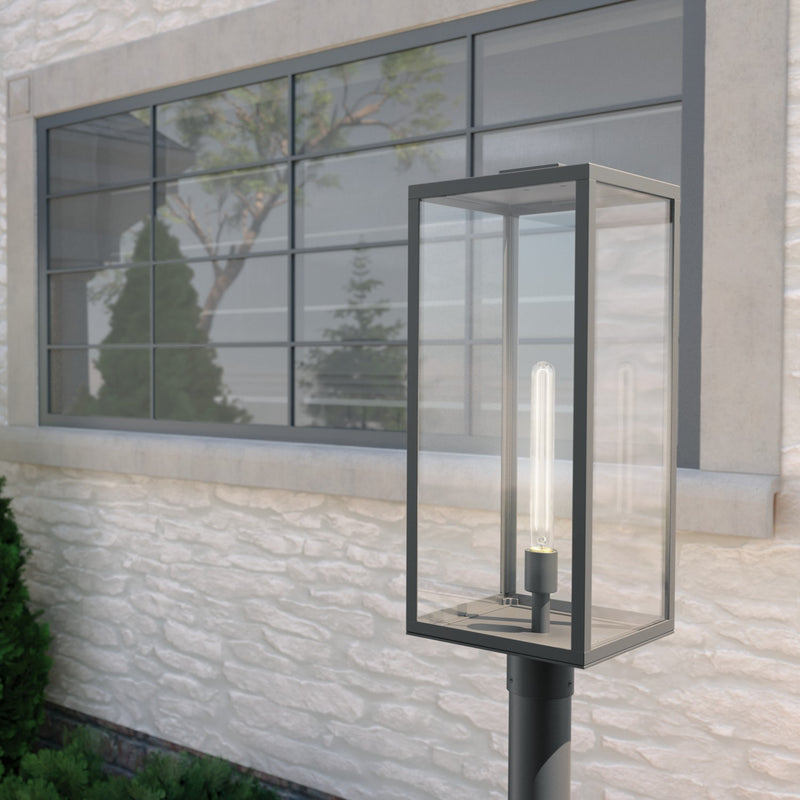 Kichler 59113BKT One Light Outdoor Wall Mount, Textured Black