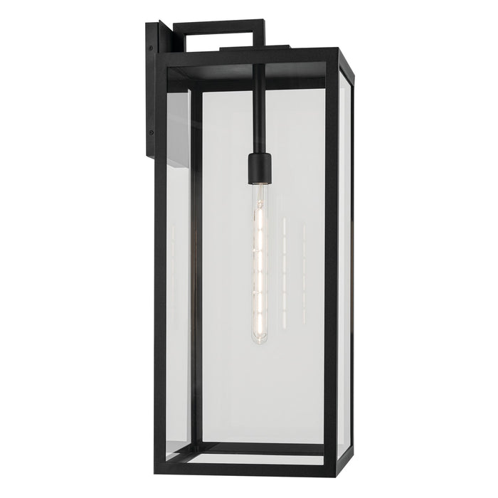 Kichler 59114BKT One Light Outdoor Wall Mount, Textured Black