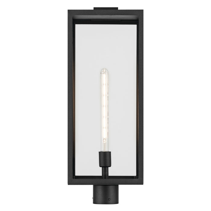 Kichler 59115BKT One Light Outdoor Post Mount, Textured Black