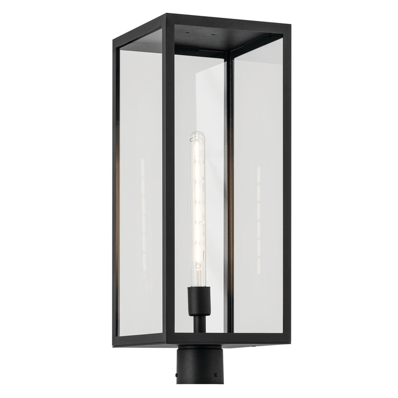 Kichler 59115BKT One Light Outdoor Post Mount, Textured Black