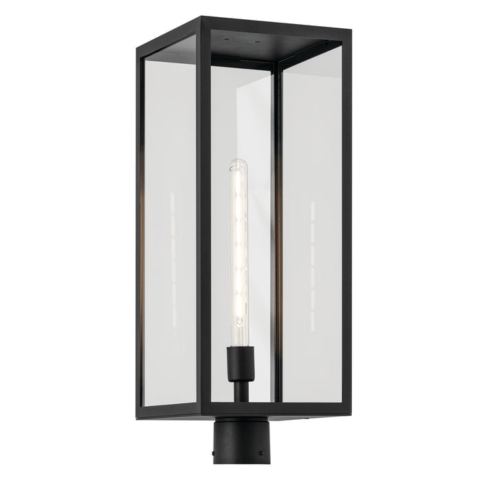 Kichler 59115BKT One Light Outdoor Post Mount, Textured Black