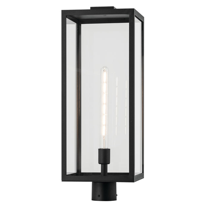 Kichler 59115BKT One Light Outdoor Post Mount, Textured Black