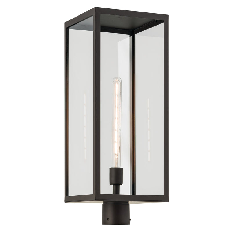 Kichler 59115OZ One Light Outdoor Post Mount, Olde Bronze