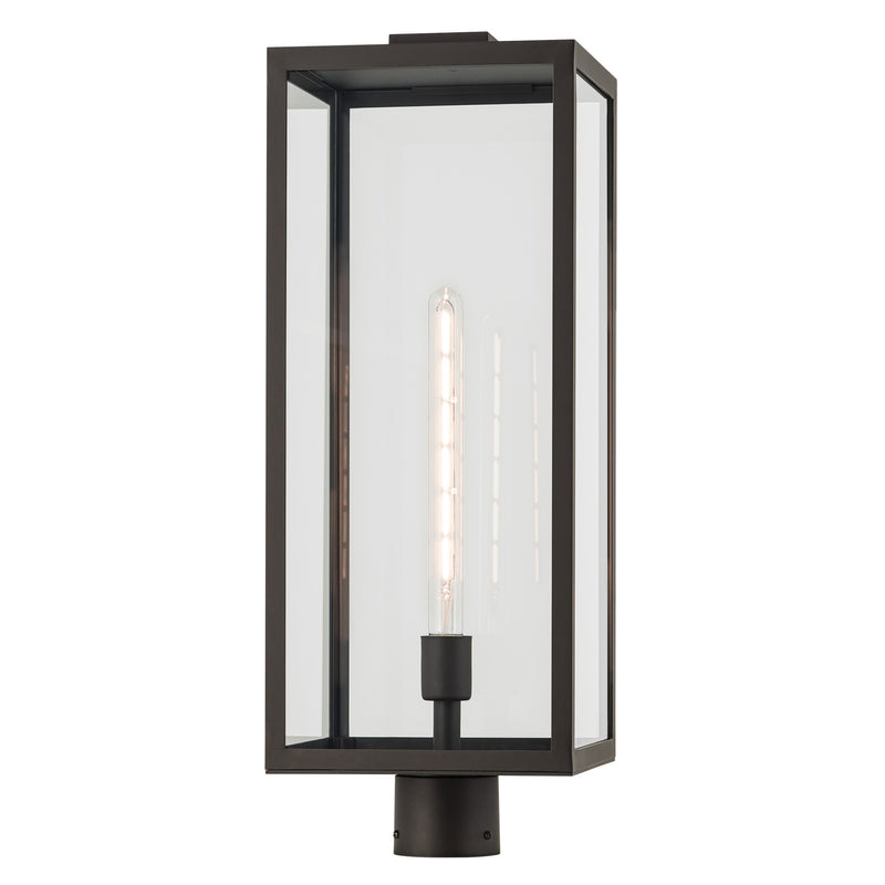 Kichler 59115OZ One Light Outdoor Post Mount, Olde Bronze