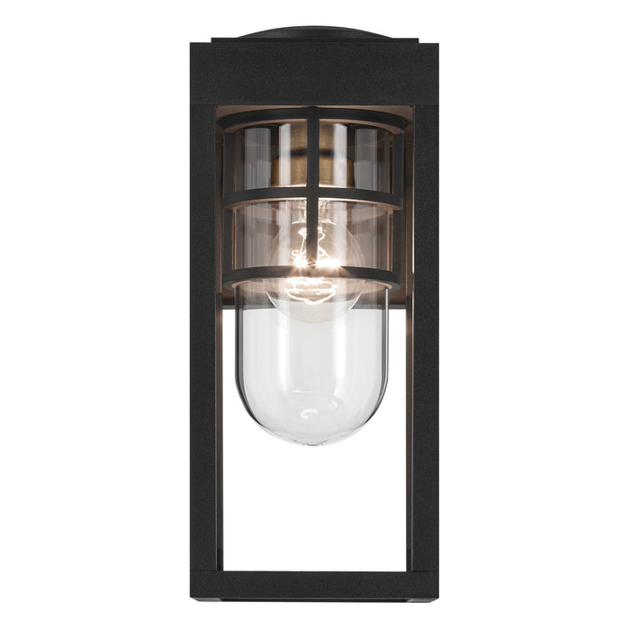 Kichler 59137BKT One Light Outdoor Wall Mount, Textured Black