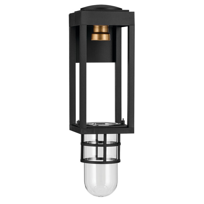 Kichler 59137BKT One Light Outdoor Wall Mount, Textured Black