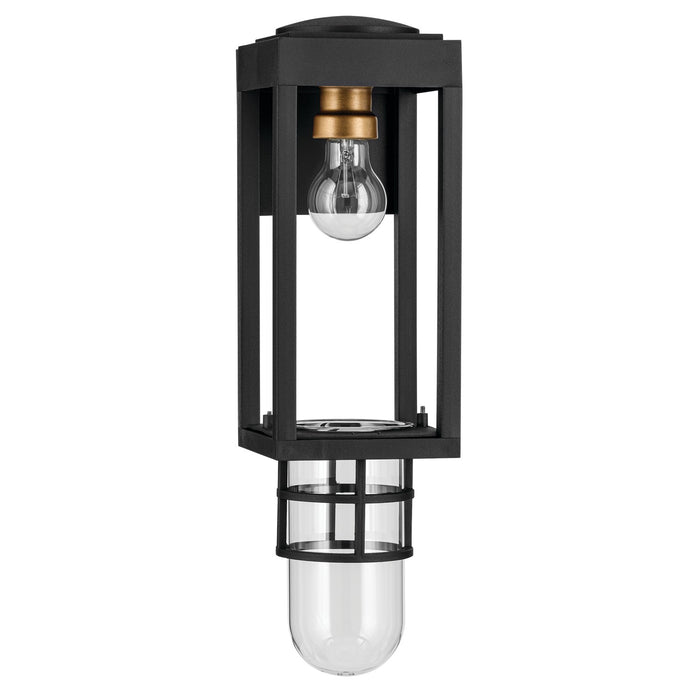 Kichler 59137BKT One Light Outdoor Wall Mount, Textured Black