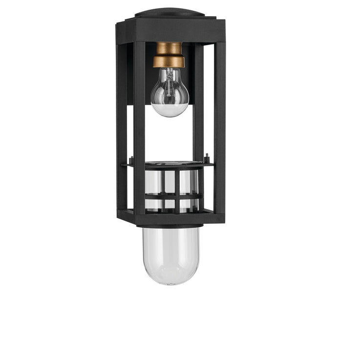 Kichler 59137BKT One Light Outdoor Wall Mount, Textured Black