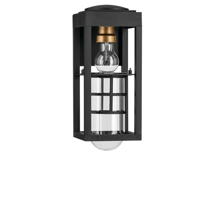 Kichler 59137BKT One Light Outdoor Wall Mount, Textured Black