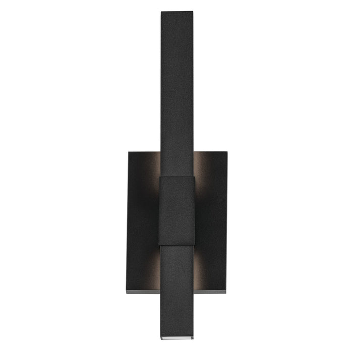 Kichler 59143BKT LED Outdoor Wall Mount, Textured Black