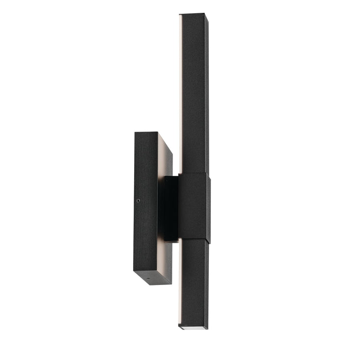 Kichler 59143BKT LED Outdoor Wall Mount, Textured Black