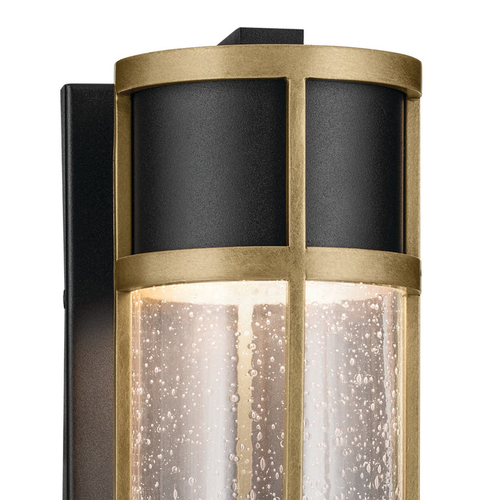 Kichler 59139BKT LED Outdoor Wall Mount, Textured Black