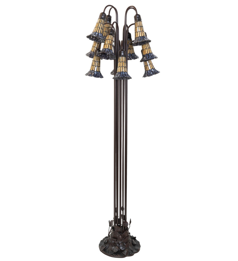 Meyda Tiffany 251700 12 Light Floor Lamp, Bronze