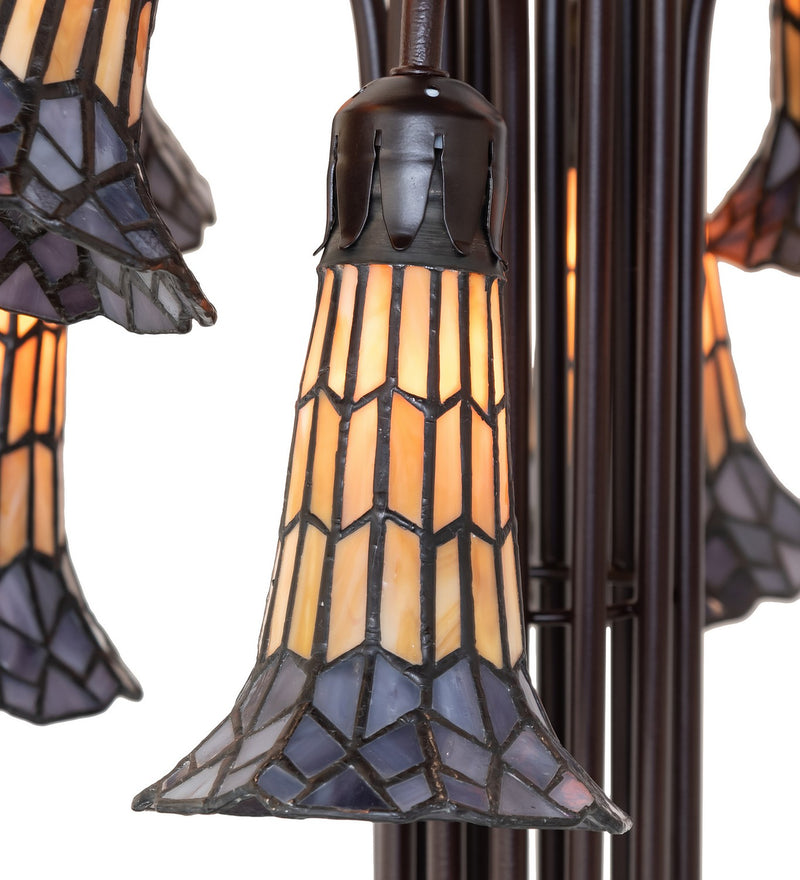 Meyda Tiffany 251700 12 Light Floor Lamp, Bronze