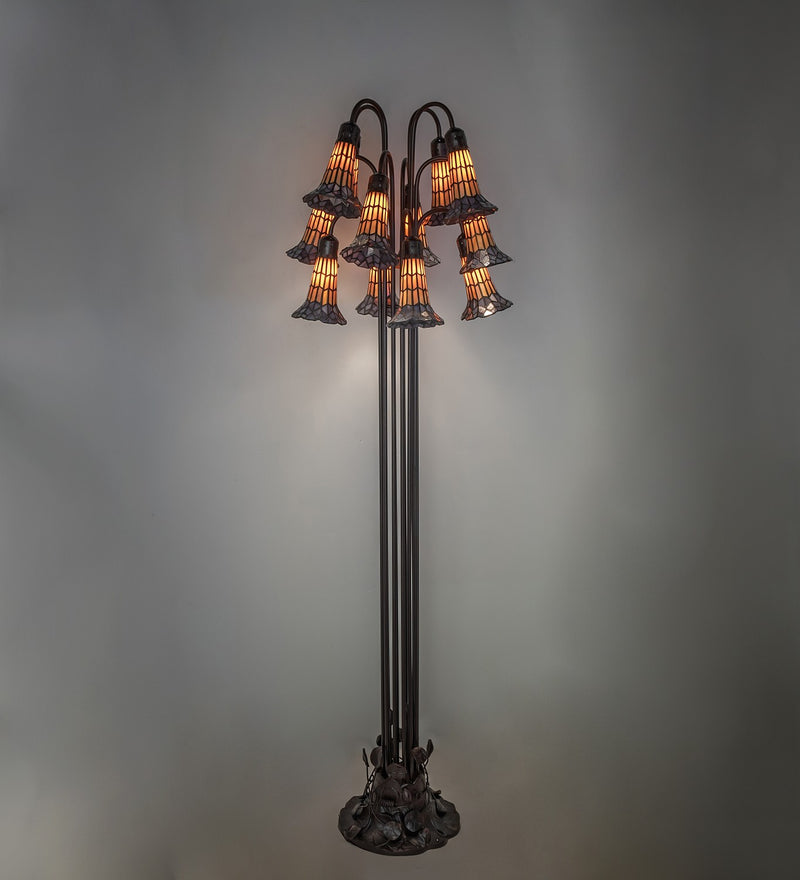 Meyda Tiffany 251700 12 Light Floor Lamp, Bronze